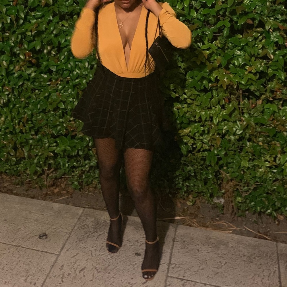 Plaid skirt